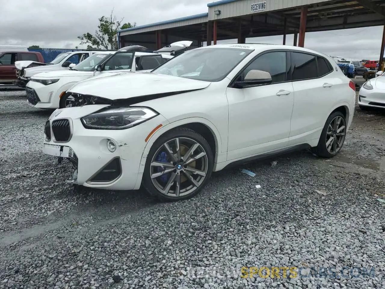 1 Фотография поврежденного автомобиля WBXYN1C00L5P06398 BMW X2 2020