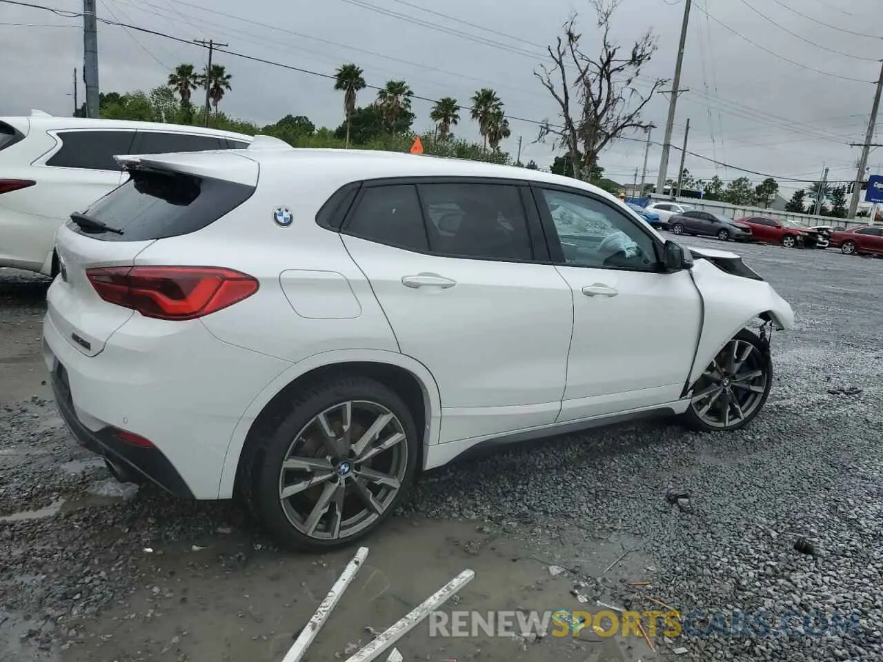 3 Фотография поврежденного автомобиля WBXYN1C00L5P06398 BMW X2 2020