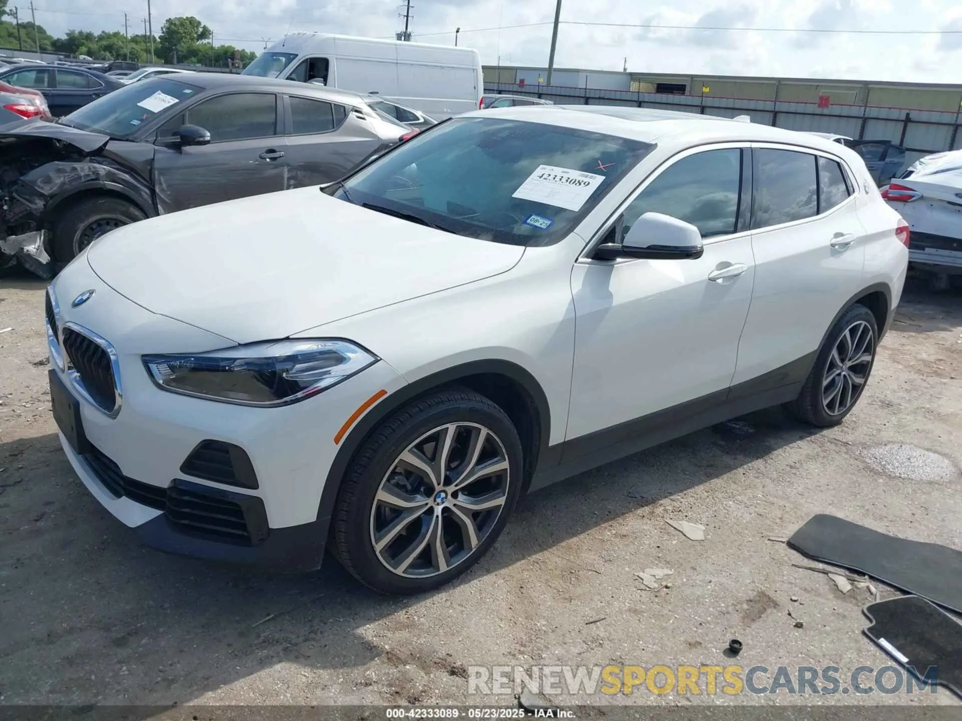 2 Фотография поврежденного автомобиля WBXYH9C05M5S27207 BMW X2 2021