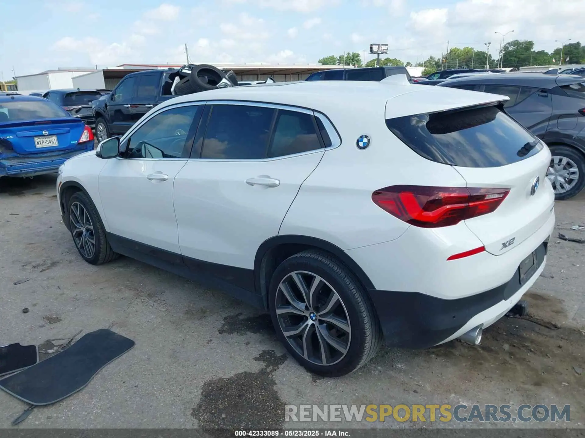 3 Фотография поврежденного автомобиля WBXYH9C05M5S27207 BMW X2 2021
