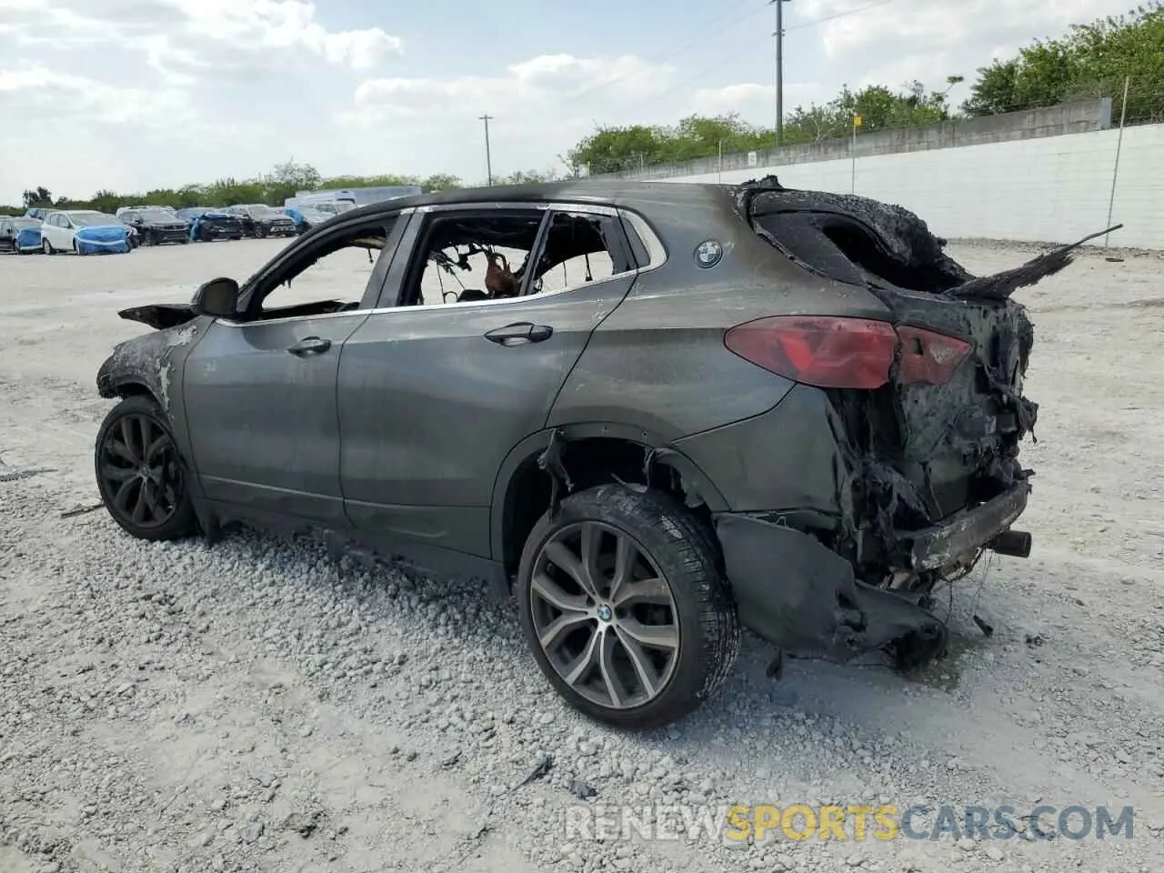 2 Photograph of a damaged car WBXYJ1C03M5S71678 BMW X2 2021