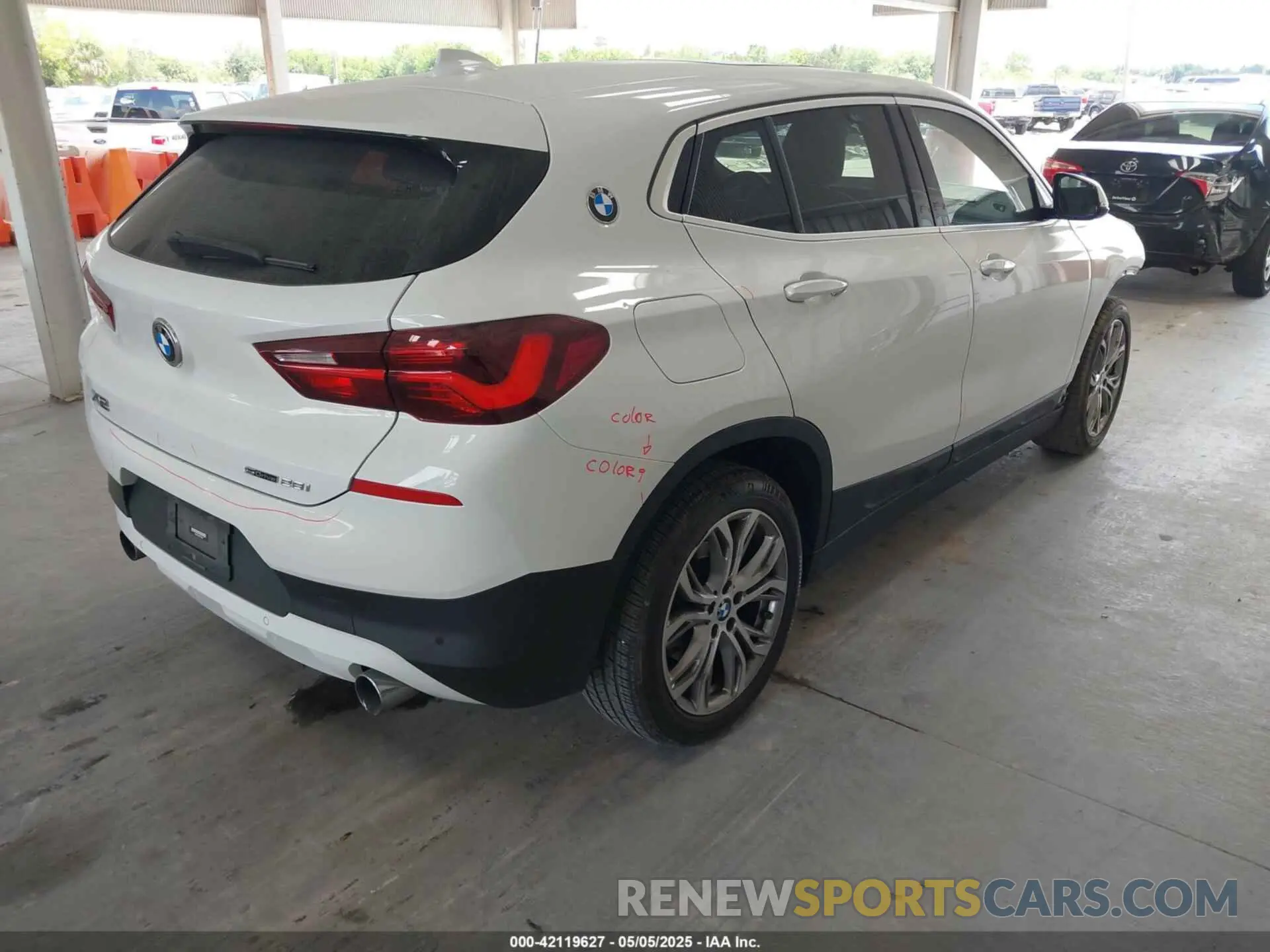 4 Фотография поврежденного автомобиля WBXYH9C08N5U29086 BMW X2 2022