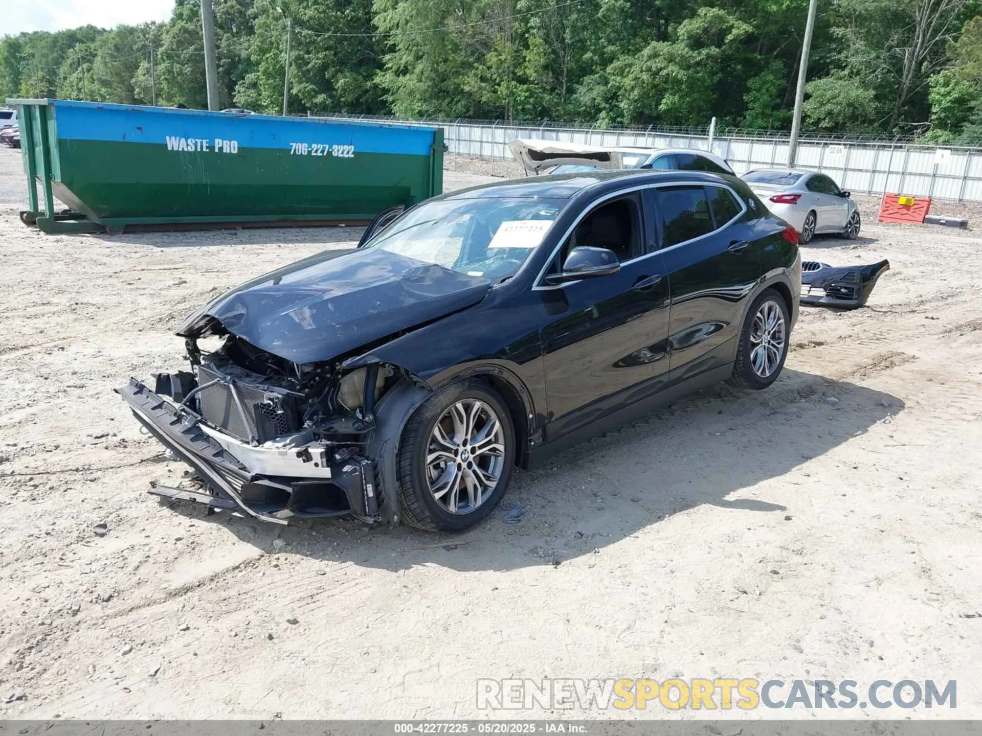 2 Photograph of a damaged car WBXYH9C0XN5U13102 BMW X2 2022