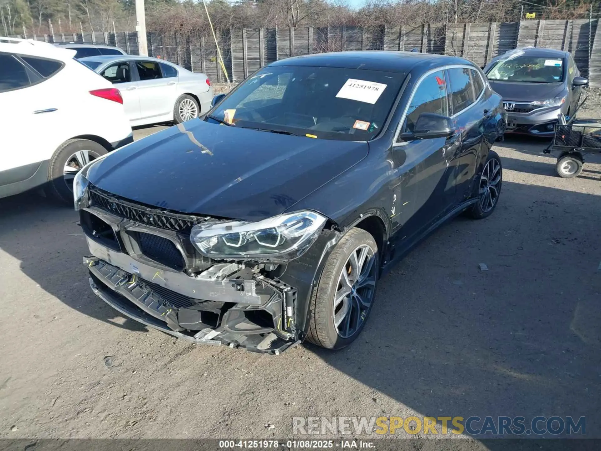 2 Photograph of a damaged car WBXYJ1C00N5U75582 BMW X2 2022