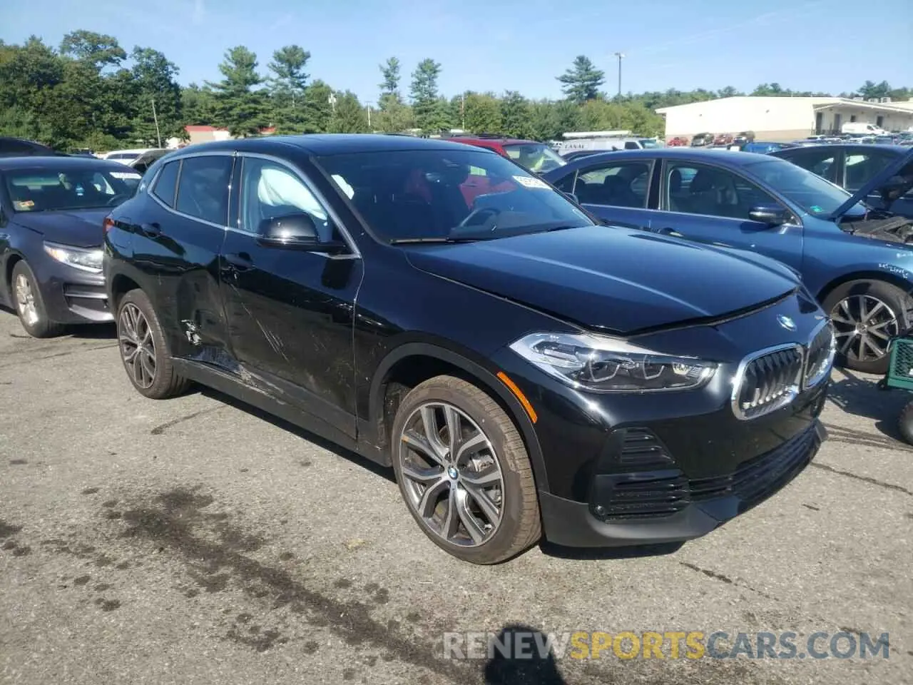 1 Photograph of a damaged car WBXYJ1C02N5V05732 BMW X2 2022