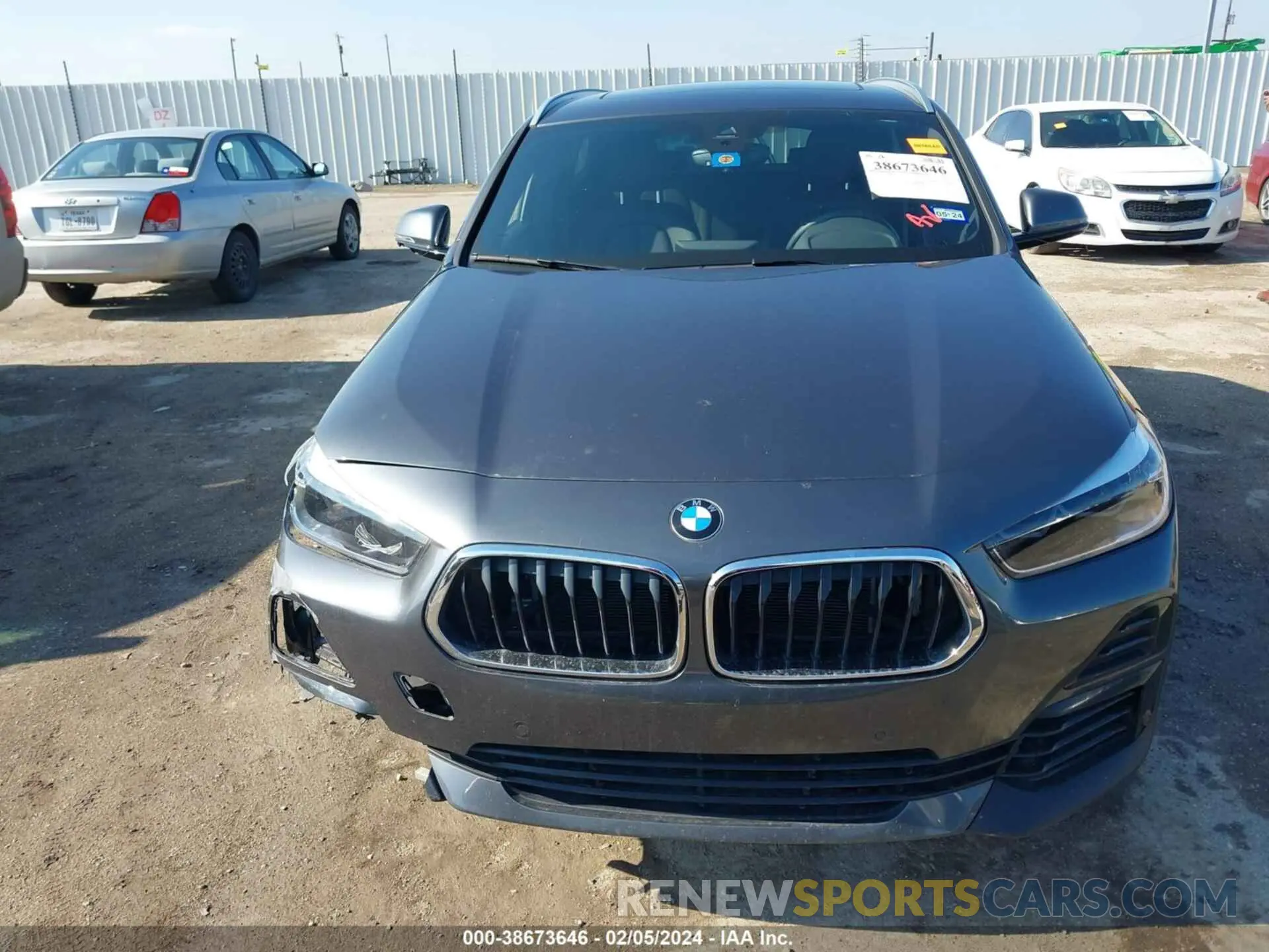 12 Photograph of a damaged car WBXYJ1C03N5T72186 BMW X2 2022