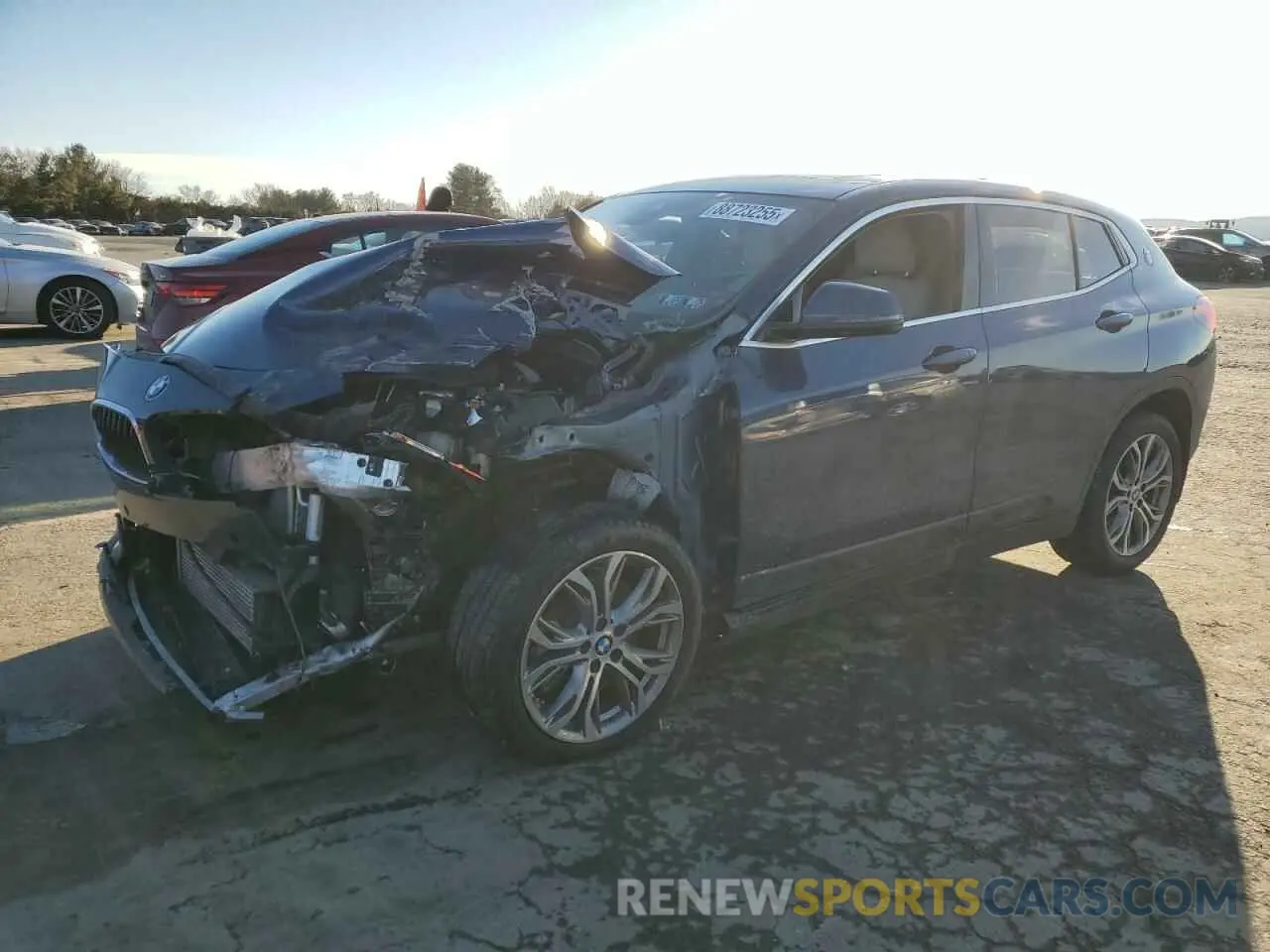 1 Фотография поврежденного автомобиля WBXYJ1C04N5T58796 BMW X2 2022