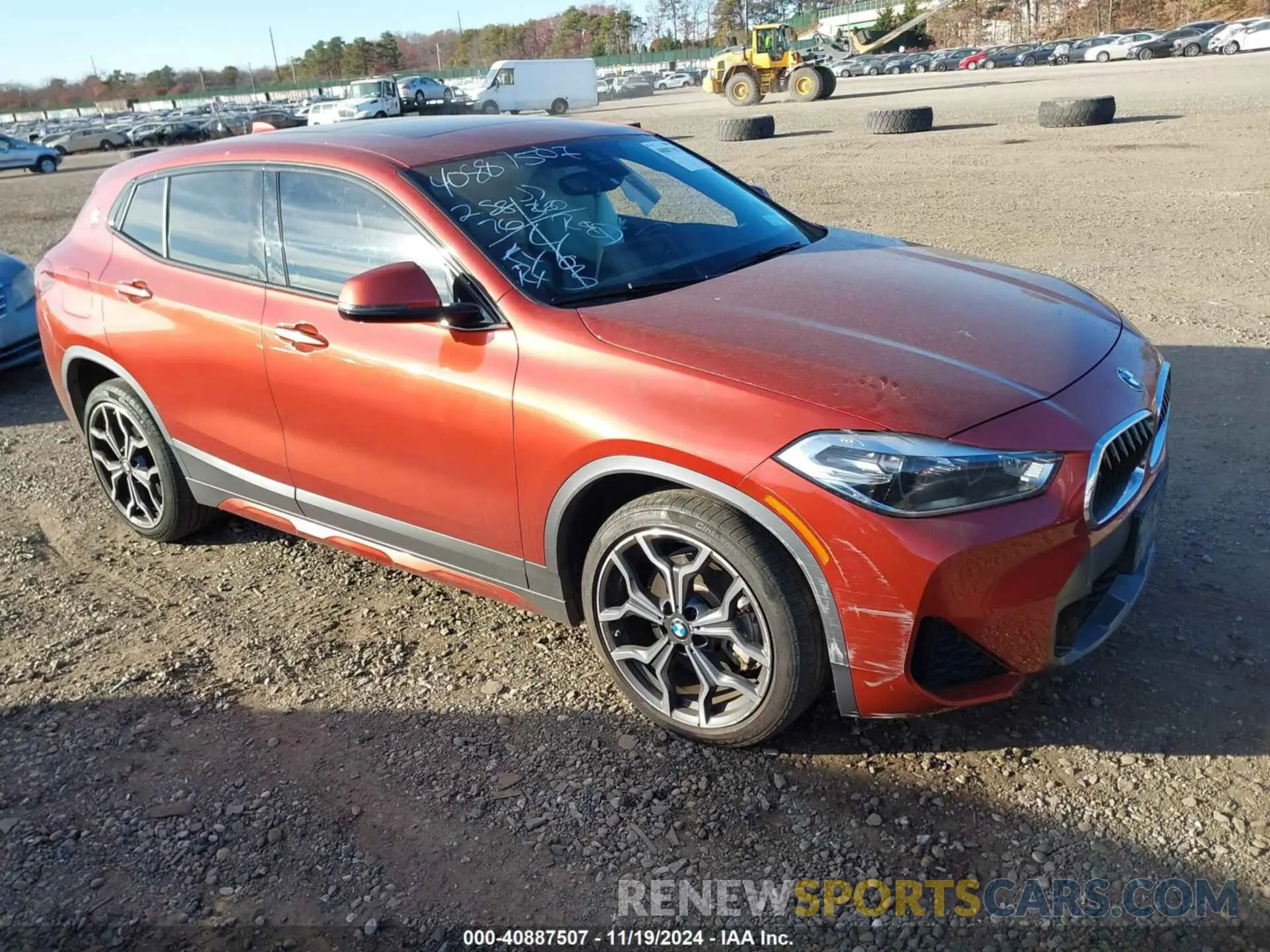 1 Photograph of a damaged car WBXYJ1C06N5U55109 BMW X2 2022