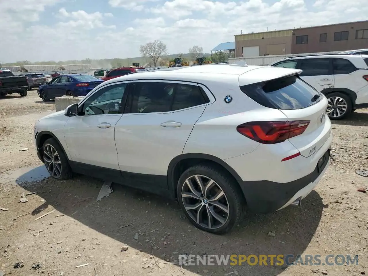 2 Photograph of a damaged car WBXYH9C02P5V25654 BMW X2 2023