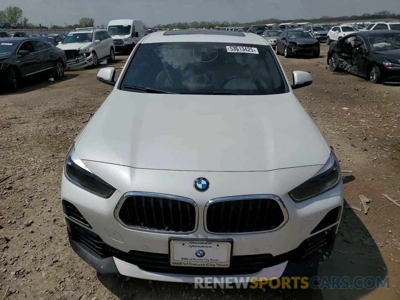 5 Photograph of a damaged car WBXYH9C02P5V25654 BMW X2 2023