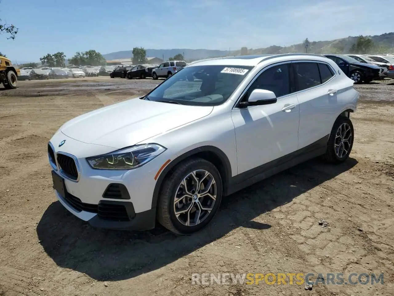 1 Photograph of a damaged car WBXYH9C06P5V65784 BMW X2 2023