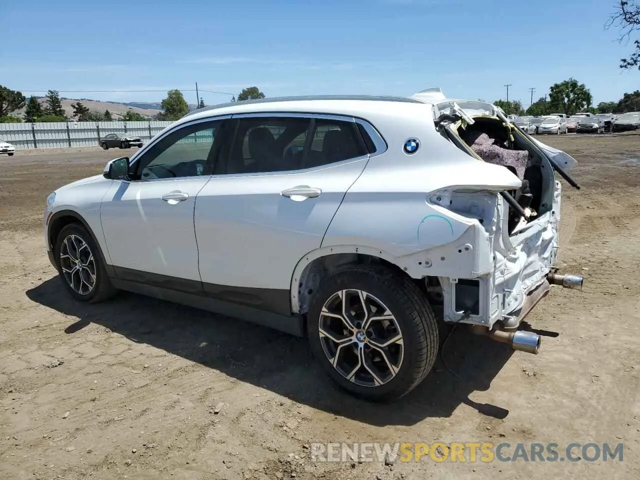 2 Photograph of a damaged car WBXYH9C06P5V65784 BMW X2 2023