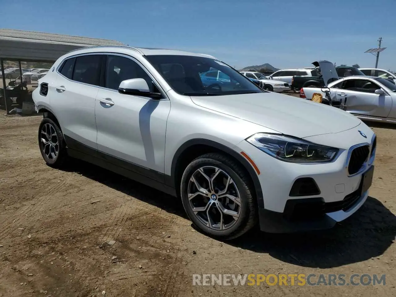 4 Photograph of a damaged car WBXYH9C06P5V65784 BMW X2 2023