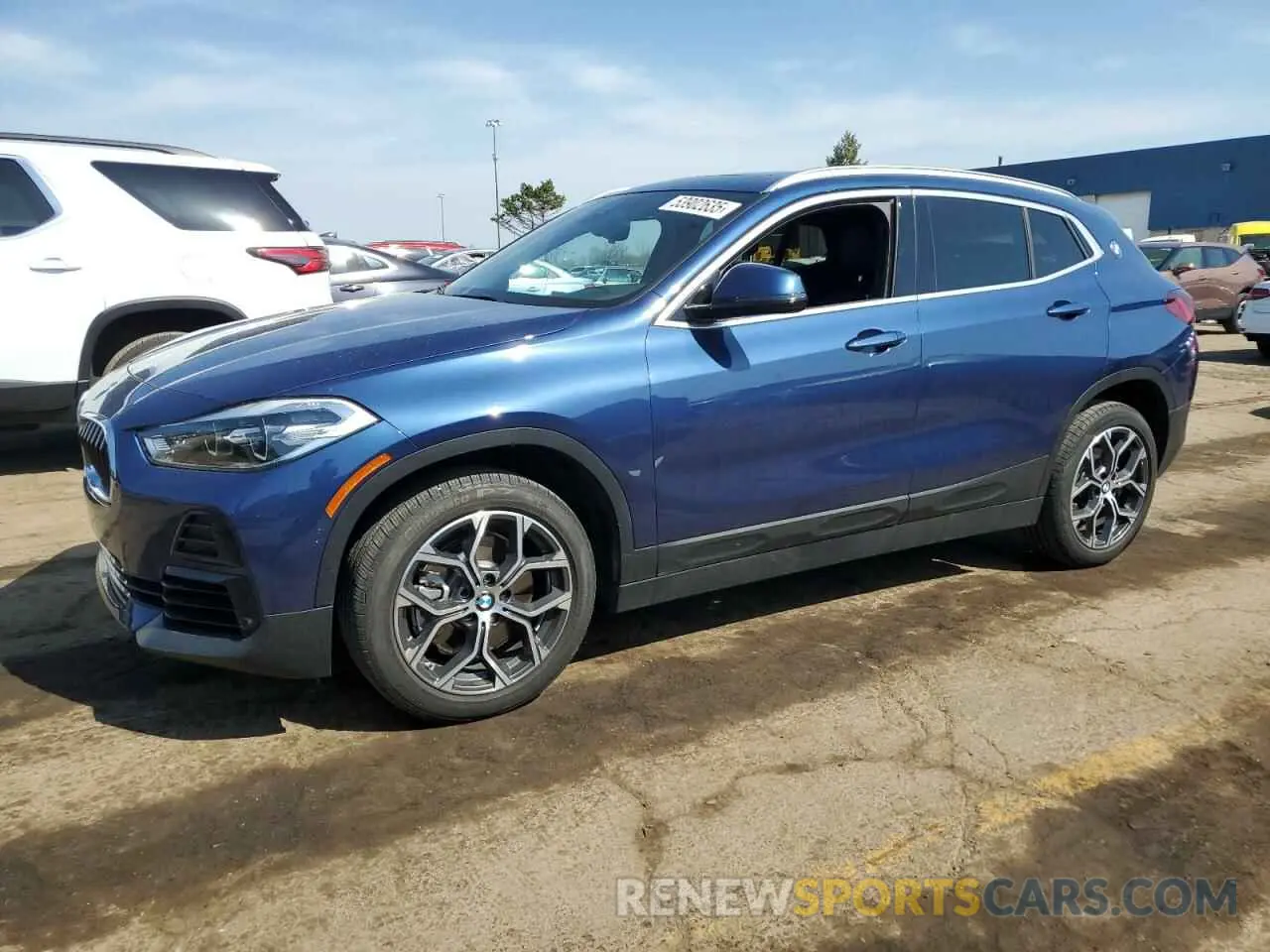 1 Photograph of a damaged car WBXYJ1C03P5V34921 BMW X2 2023