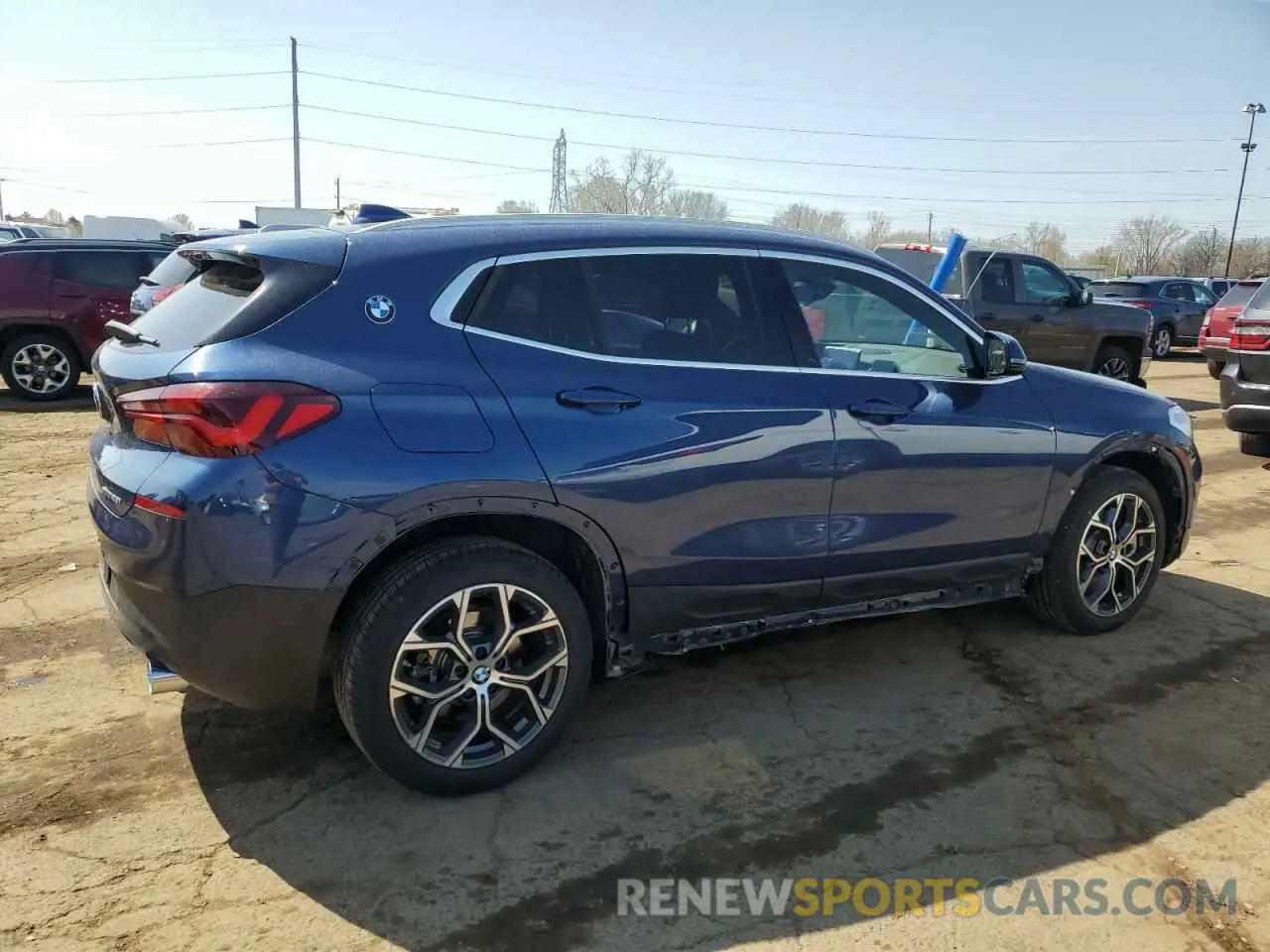 3 Photograph of a damaged car WBXYJ1C03P5V34921 BMW X2 2023