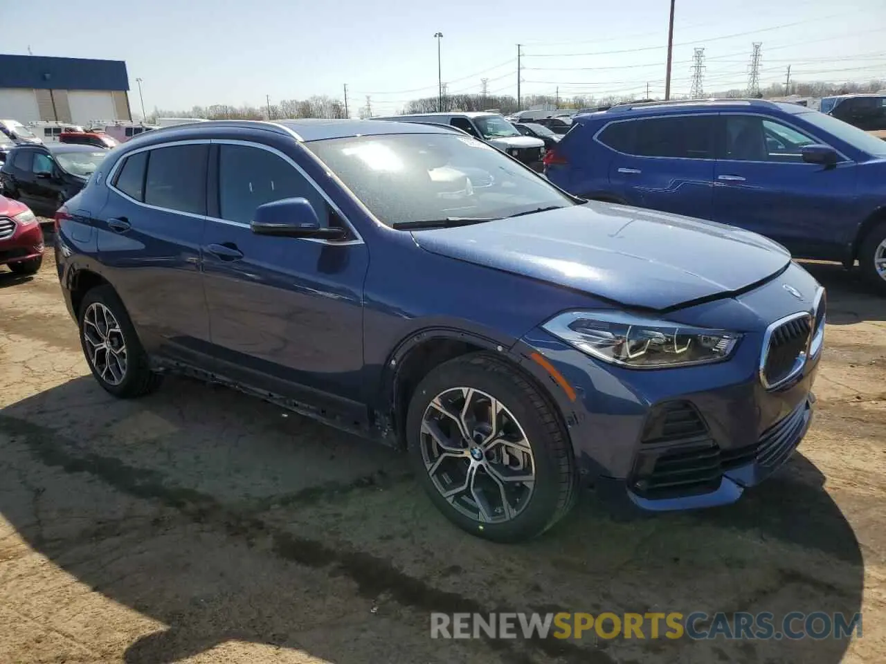 4 Photograph of a damaged car WBXYJ1C03P5V34921 BMW X2 2023