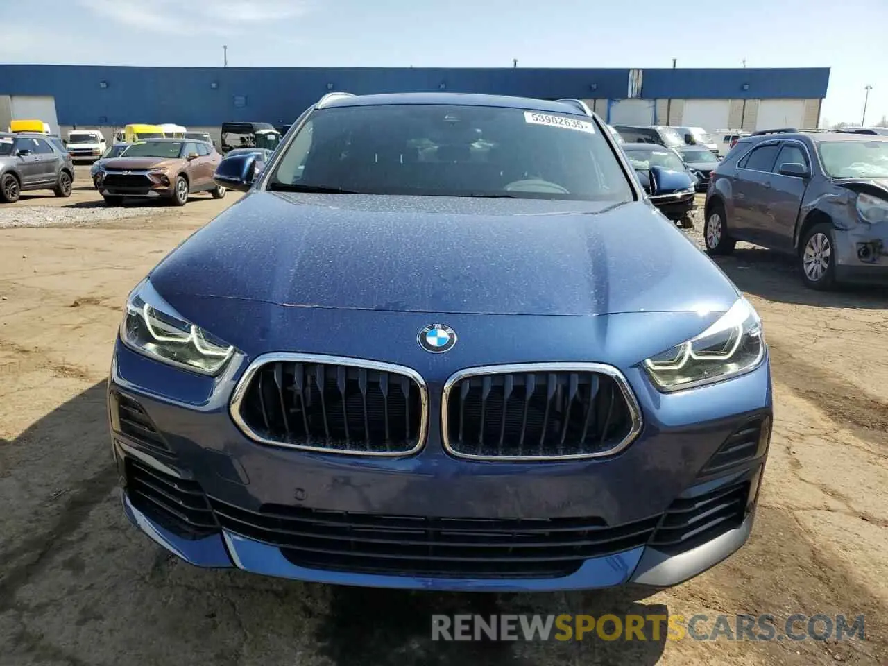 5 Photograph of a damaged car WBXYJ1C03P5V34921 BMW X2 2023