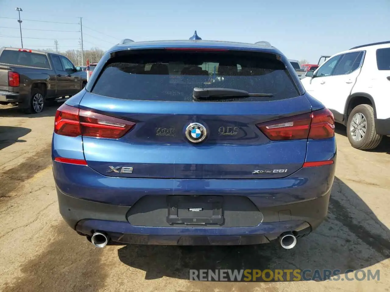 6 Photograph of a damaged car WBXYJ1C03P5V34921 BMW X2 2023
