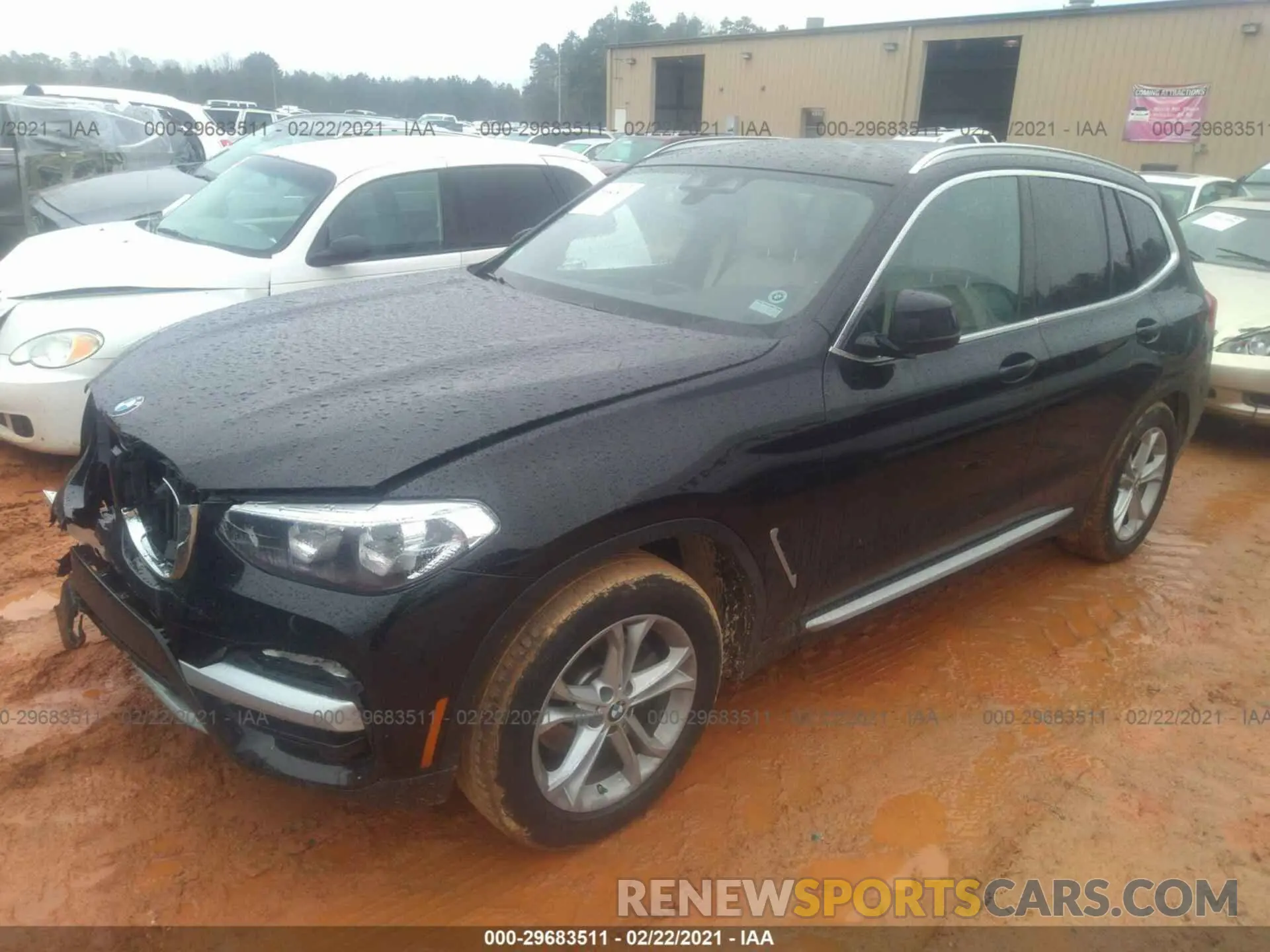 2 Фотография поврежденного автомобиля 5UXTR7C50KLF29535 BMW X3 2019