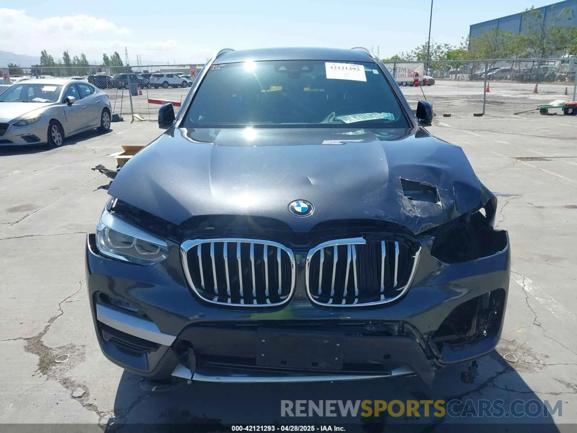 12 Photograph of a damaged car 5UXTR7C50KLF37747 BMW X3 2019