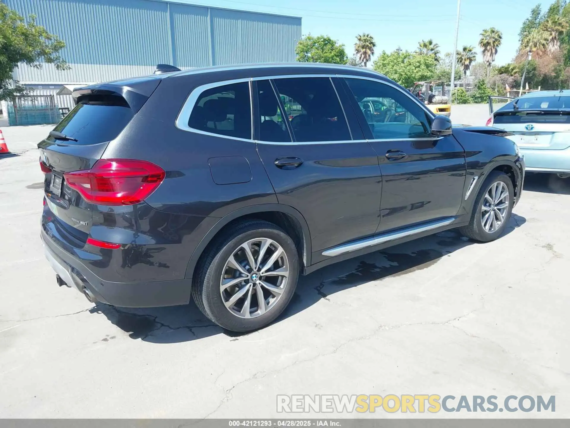 4 Photograph of a damaged car 5UXTR7C50KLF37747 BMW X3 2019