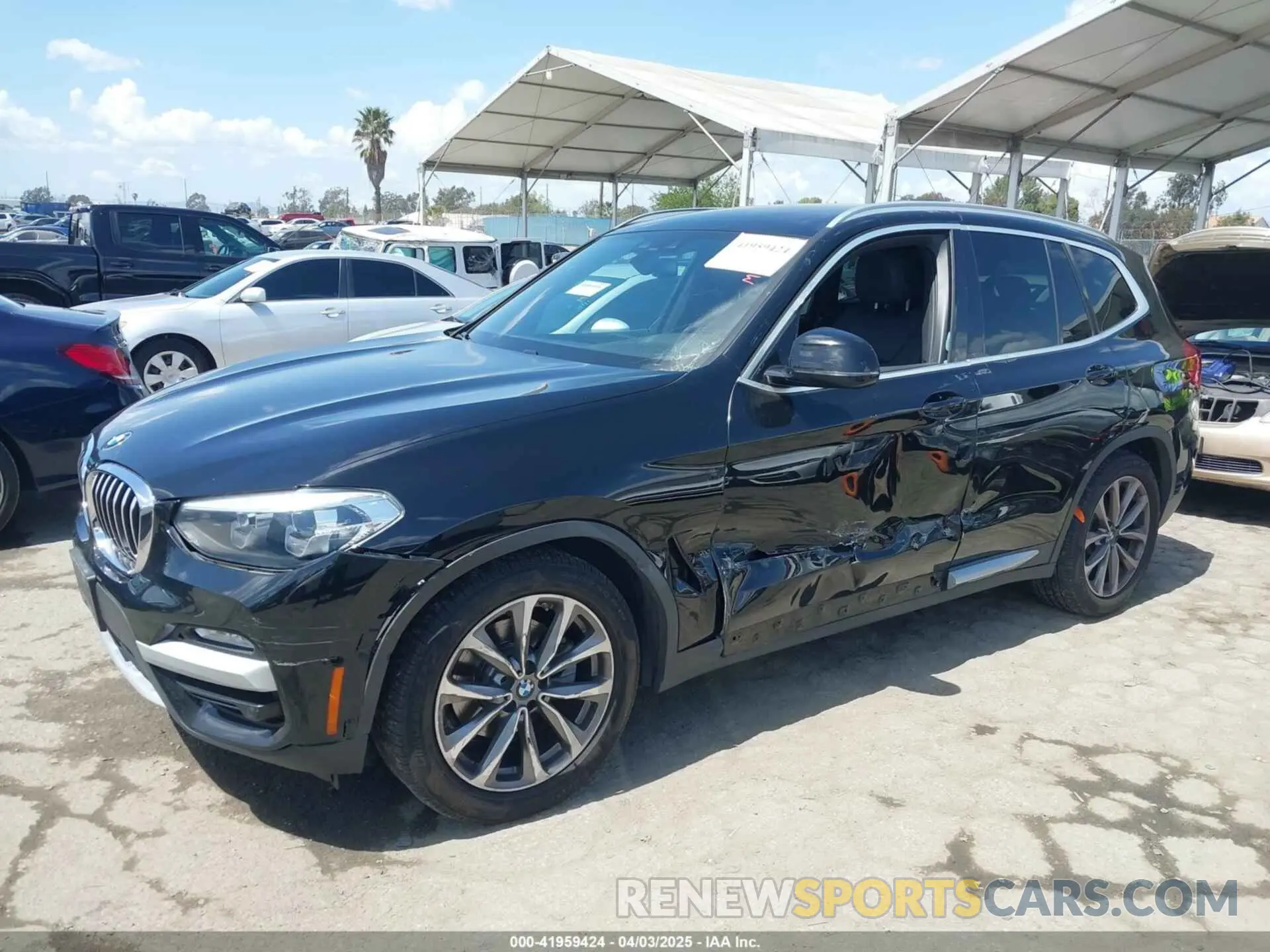 14 Фотография поврежденного автомобиля 5UXTR7C50KLR49700 BMW X3 2019