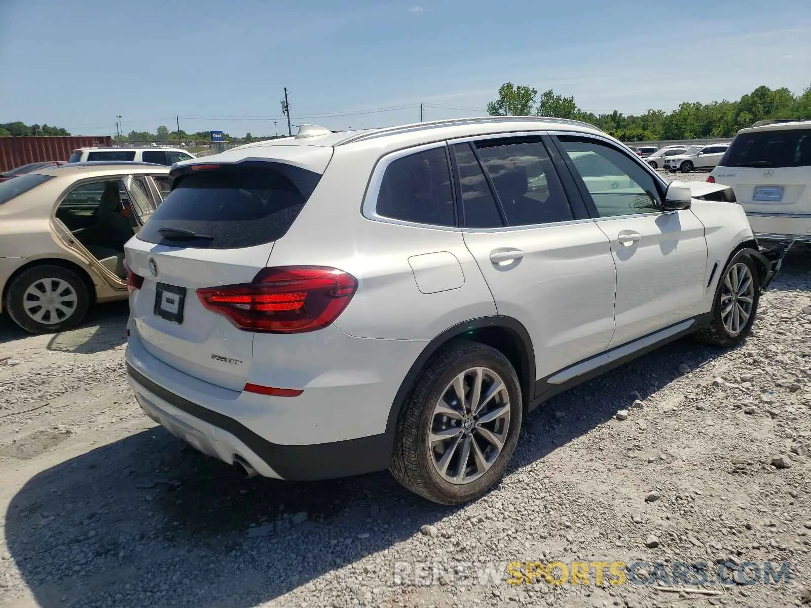 4 Photograph of a damaged car 5UXTR7C51KLF33271 BMW X3 2019
