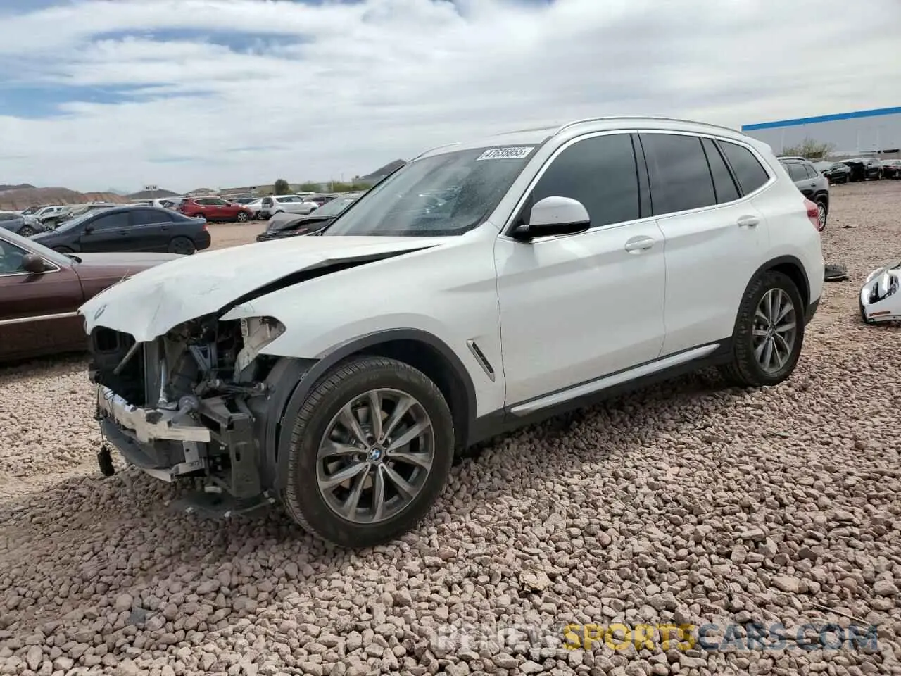1 Фотография поврежденного автомобиля 5UXTR7C51KLF33478 BMW X3 2019