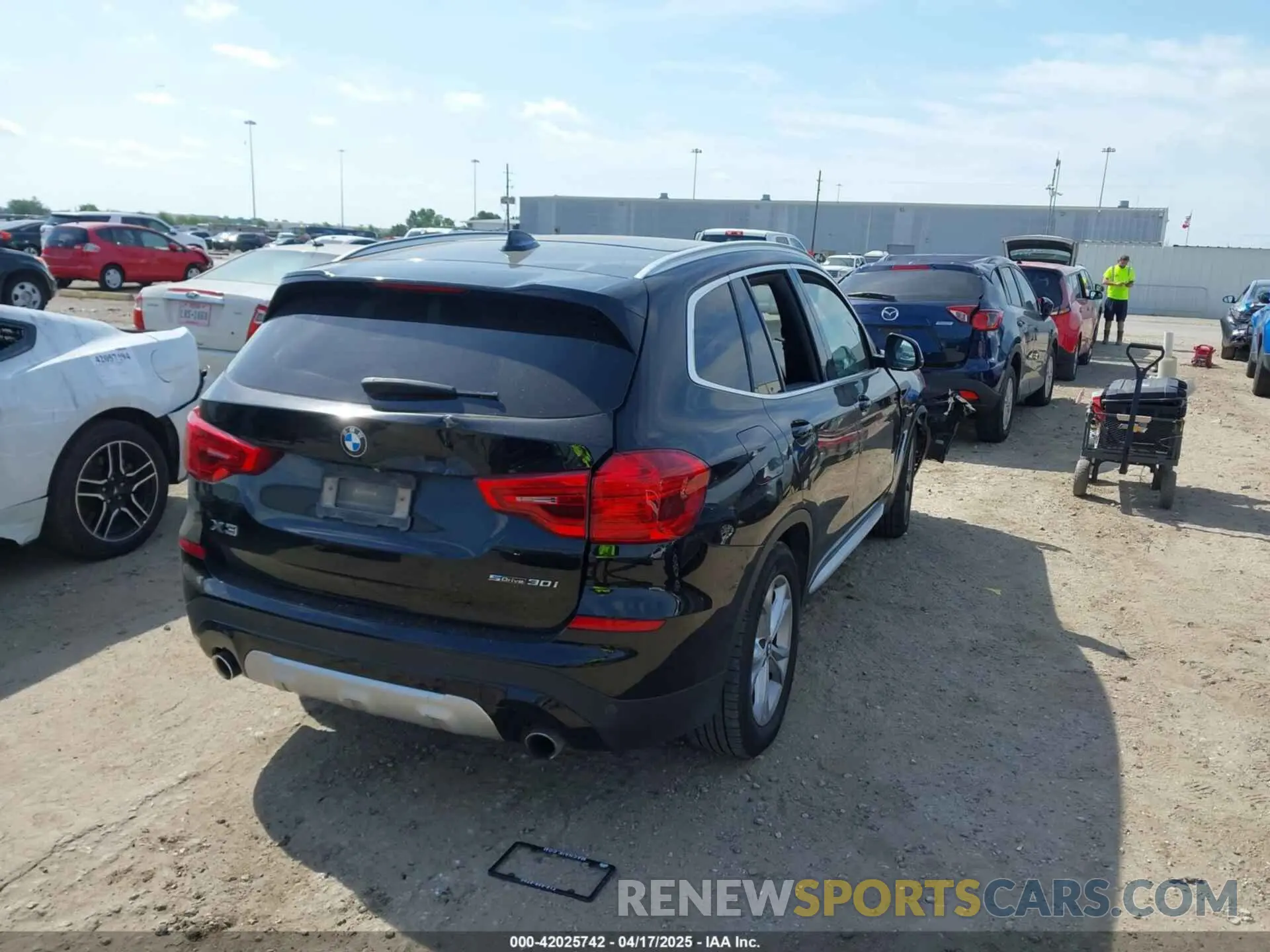 4 Photograph of a damaged car 5UXTR7C51KLR47213 BMW X3 2019