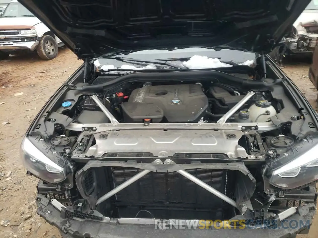 7 Photograph of a damaged car 5UXTR7C51KLR48961 BMW X3 2019