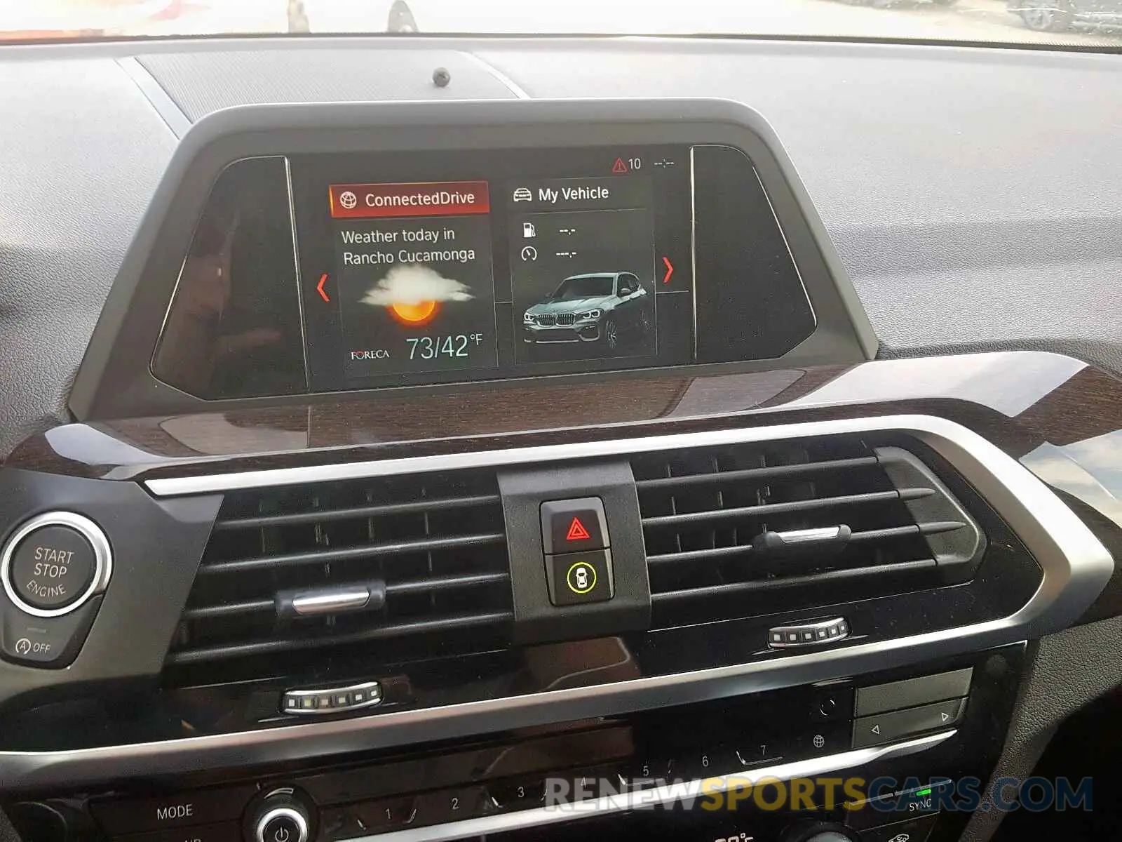 9 Photograph of a damaged car 5UXTR7C51KLR53545 BMW X3 2019