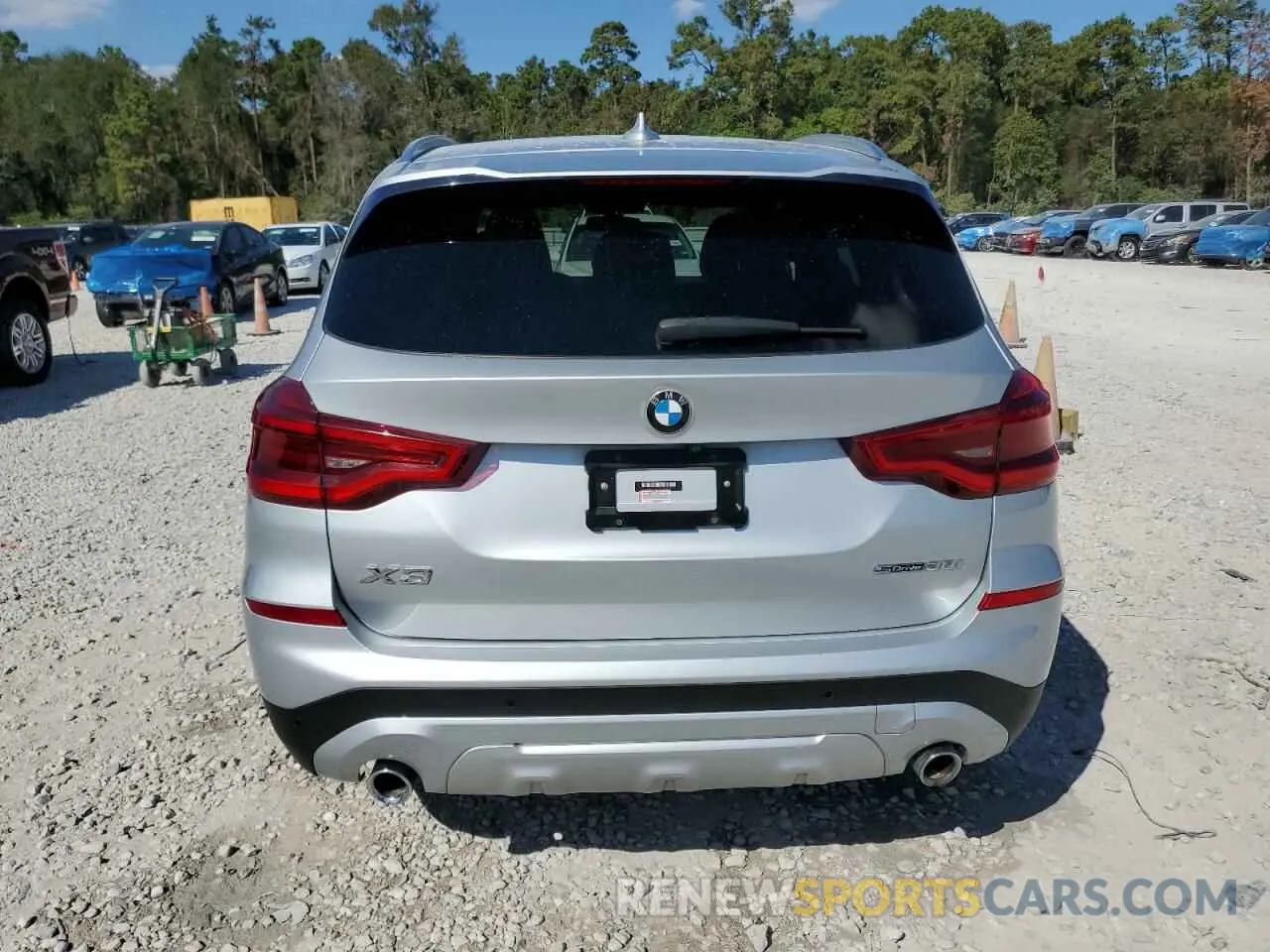 6 Photograph of a damaged car 5UXTR7C52KLE93539 BMW X3 2019