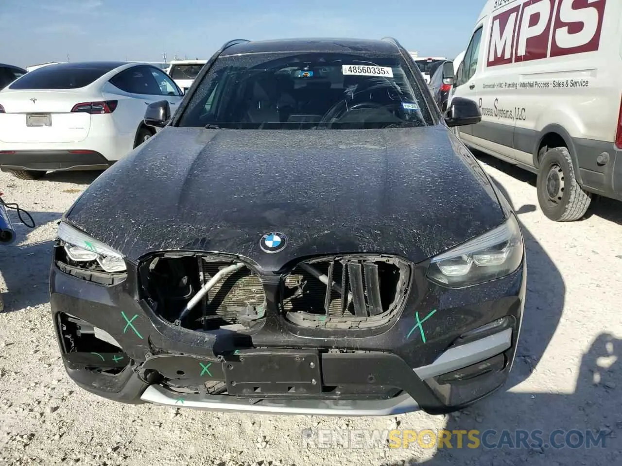 5 Photograph of a damaged car 5UXTR7C52KLE94593 BMW X3 2019