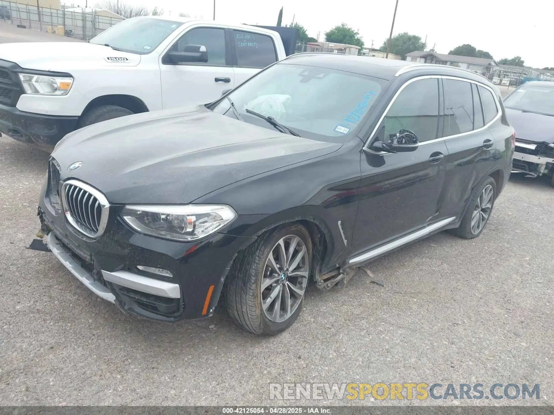 2 Photograph of a damaged car 5UXTR7C52KLF31478 BMW X3 2019