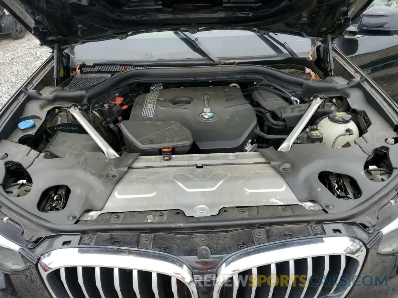 12 Photograph of a damaged car 5UXTR7C52KLR47964 BMW X3 2019