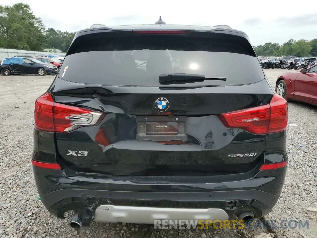 6 Photograph of a damaged car 5UXTR7C52KLR47964 BMW X3 2019