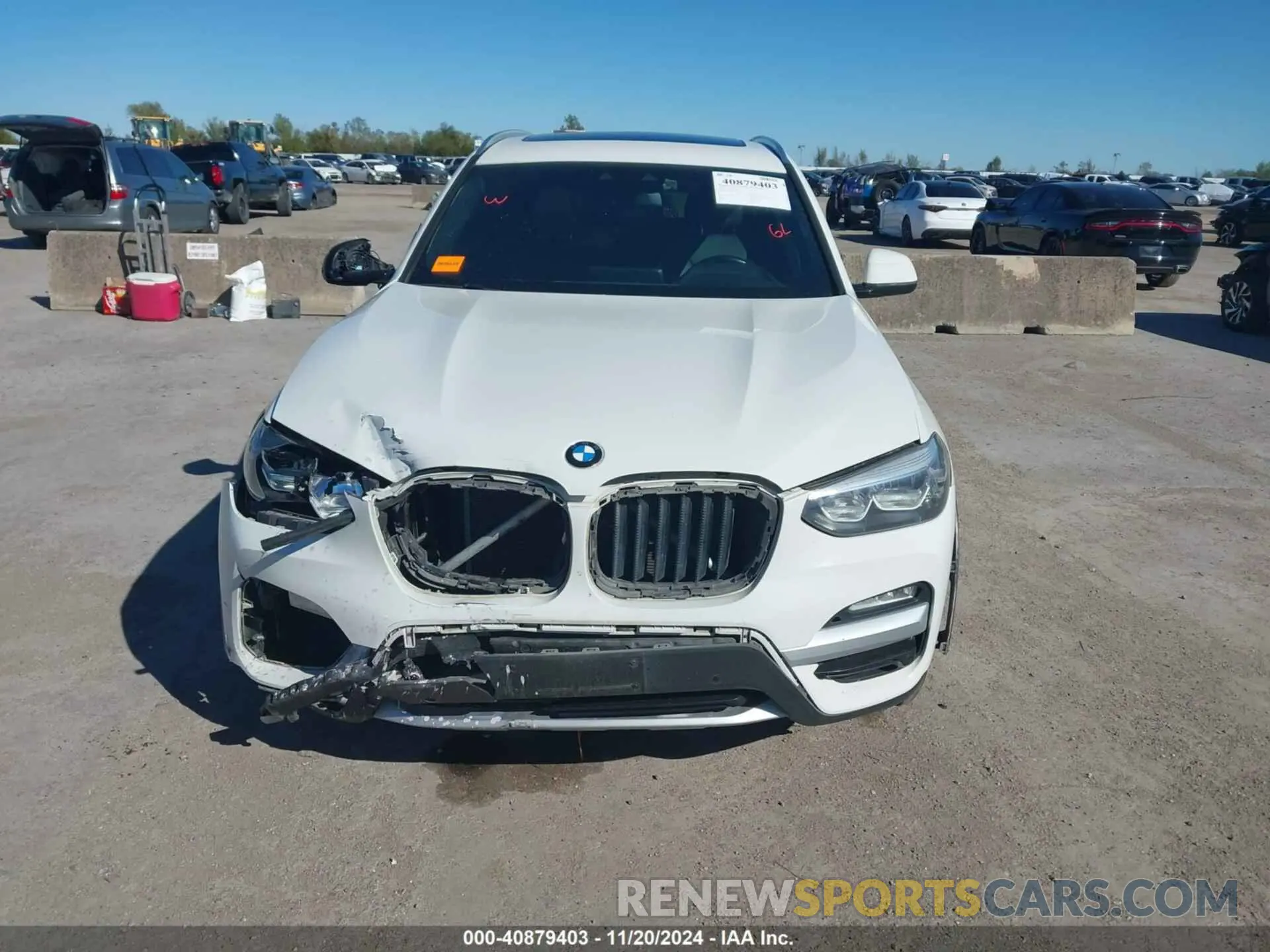 12 Photograph of a damaged car 5UXTR7C53KLF25074 BMW X3 2019