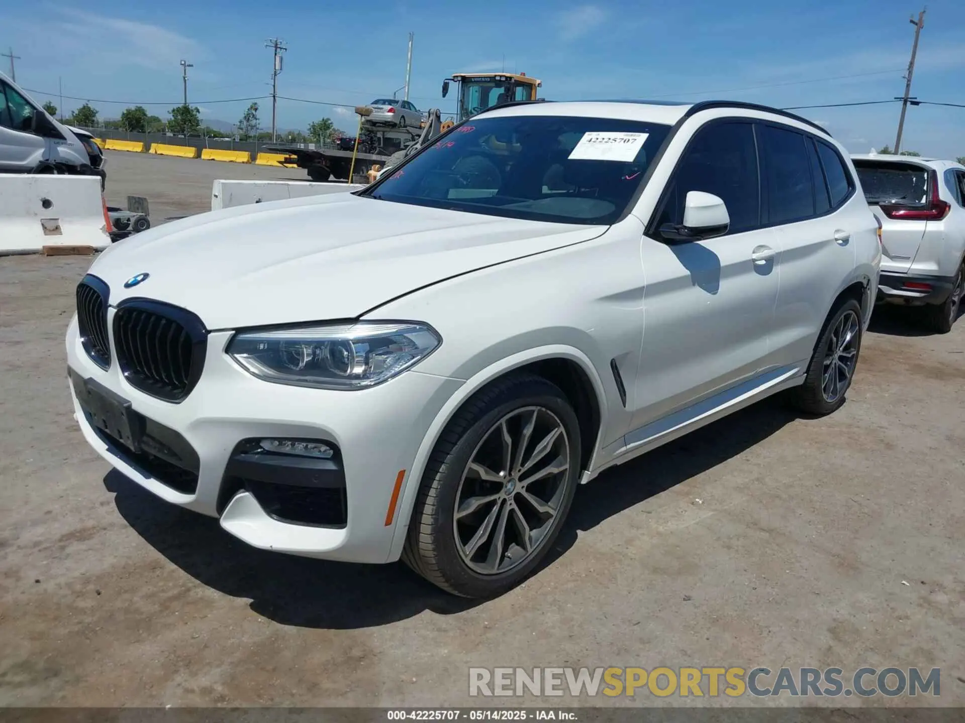 2 Photograph of a damaged car 5UXTR7C53KLR44393 BMW X3 2019
