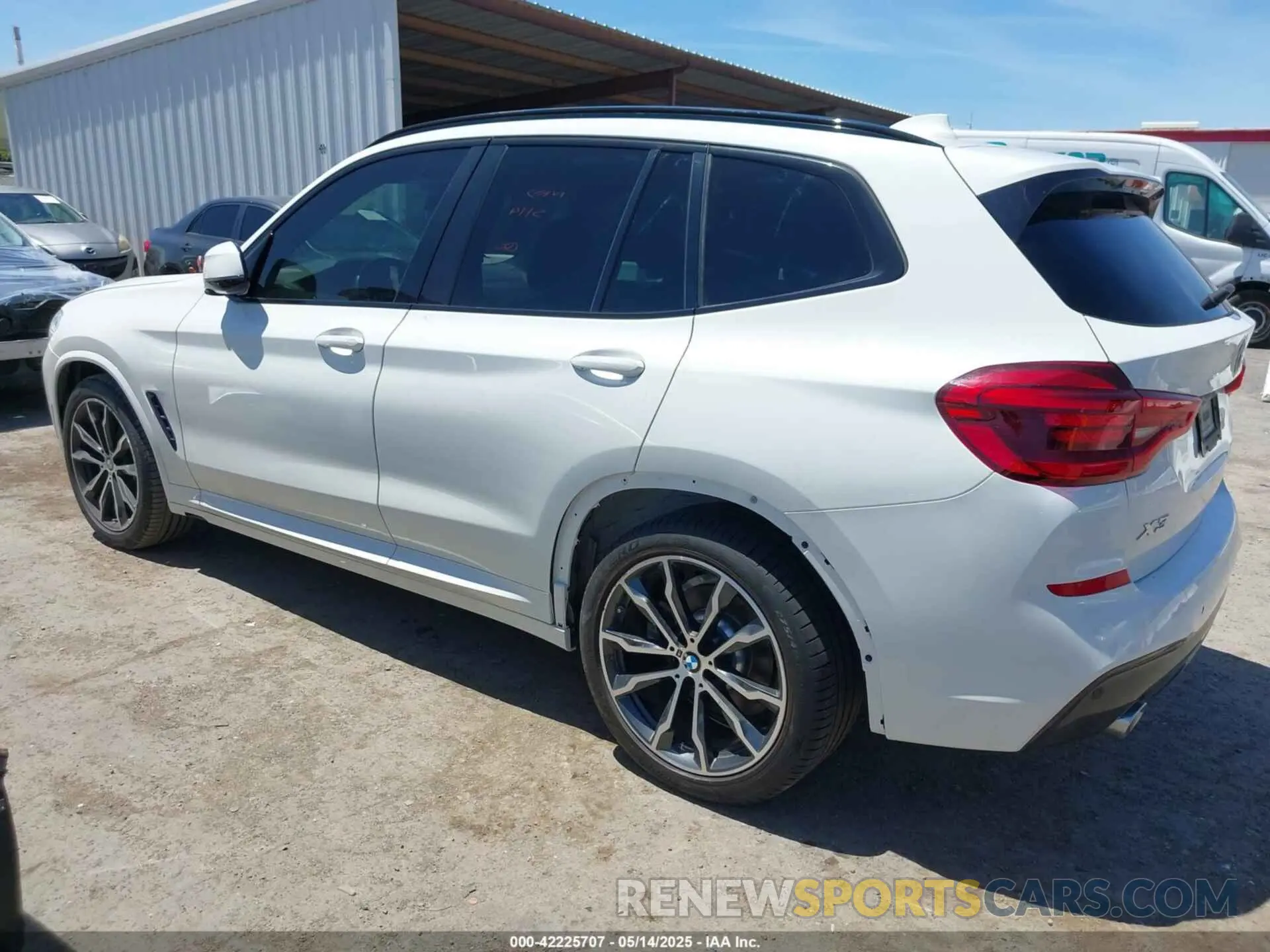 3 Photograph of a damaged car 5UXTR7C53KLR44393 BMW X3 2019
