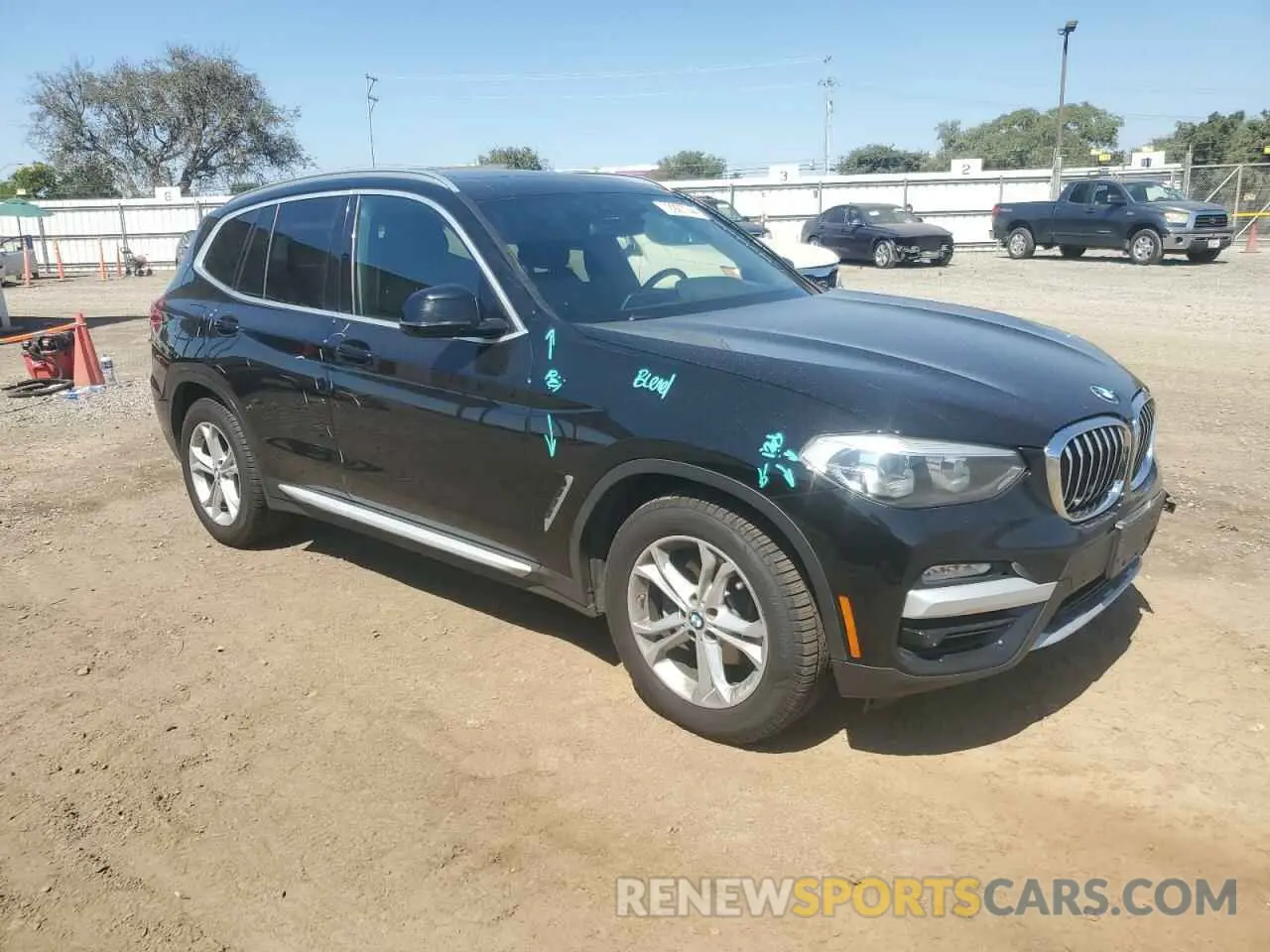 4 Photograph of a damaged car 5UXTR7C53KLR45222 BMW X3 2019