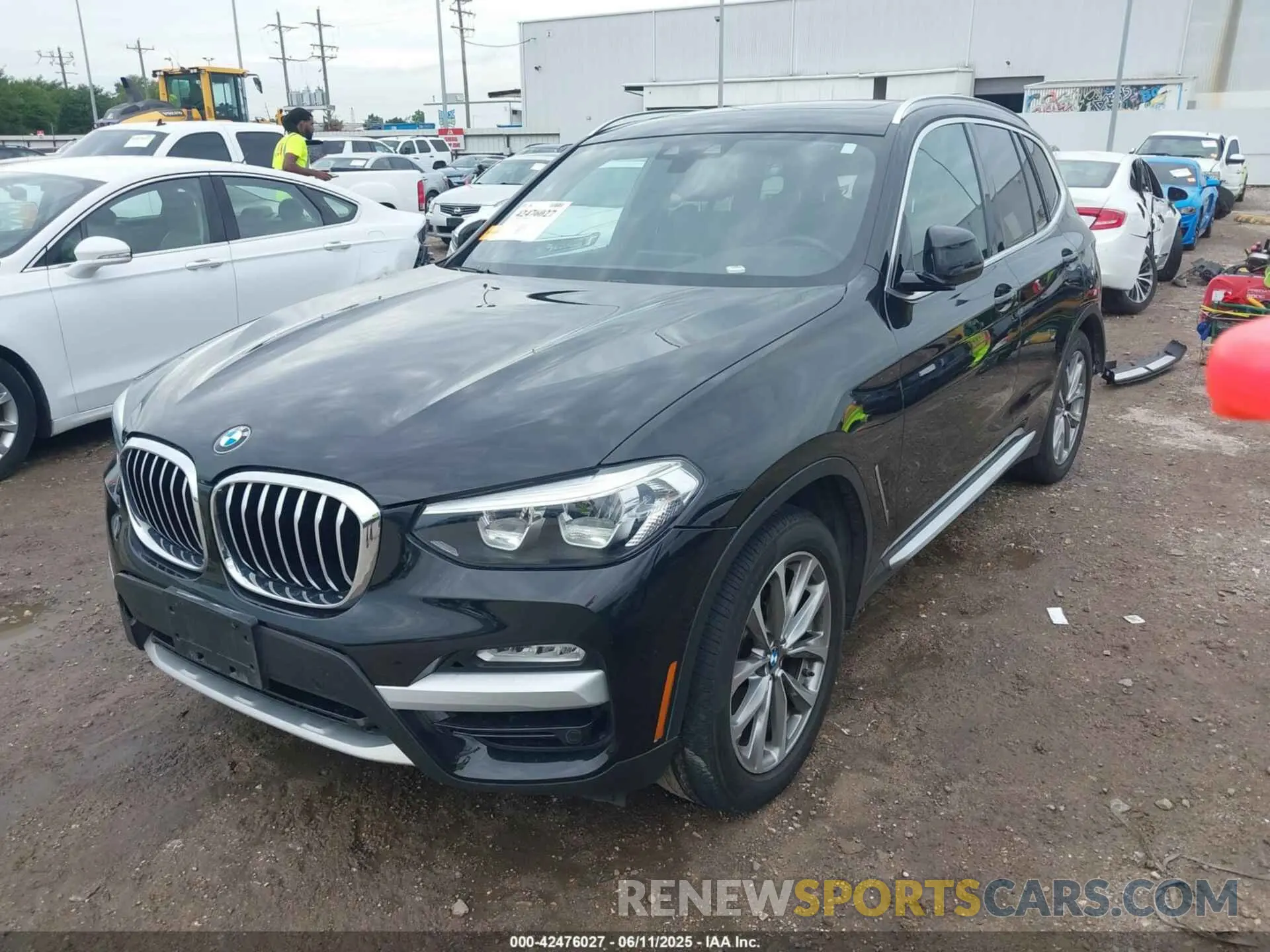 2 Photograph of a damaged car 5UXTR7C53KLR50033 BMW X3 2019