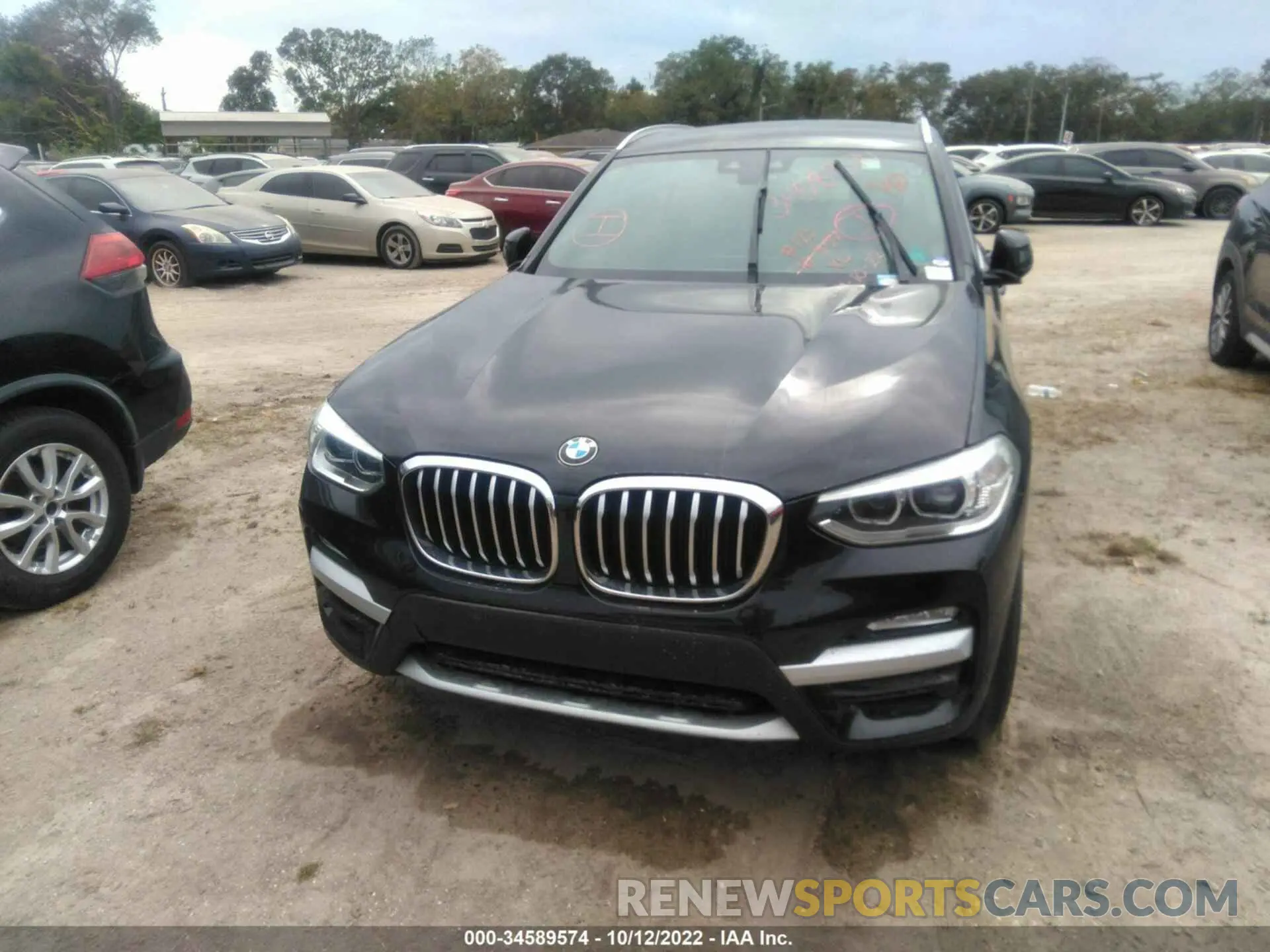 6 Фотография поврежденного автомобиля 5UXTR7C54KLF24581 BMW X3 2019