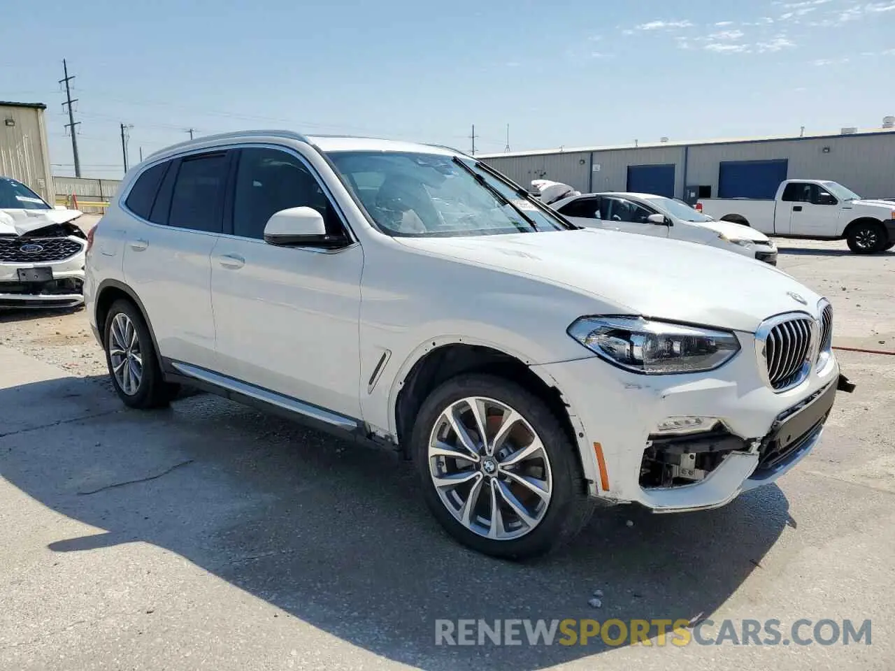 4 Photograph of a damaged car 5UXTR7C54KLF31126 BMW X3 2019
