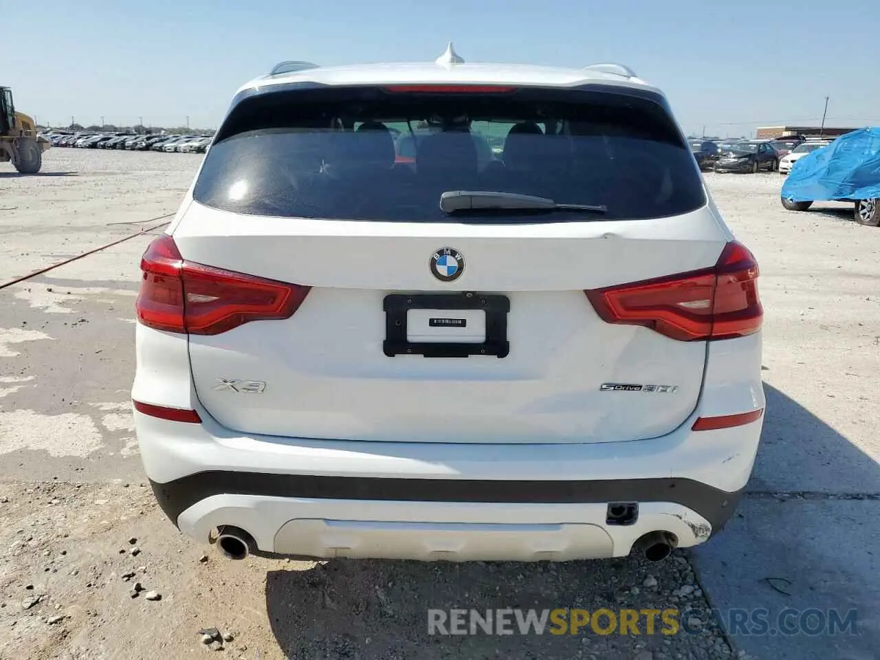 6 Photograph of a damaged car 5UXTR7C54KLF31126 BMW X3 2019