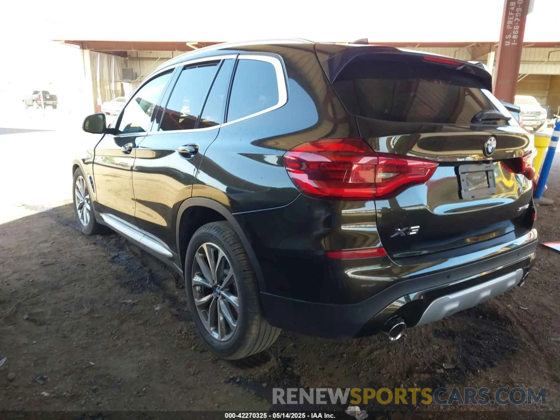 3 Фотография поврежденного автомобиля 5UXTR7C54KLF32275 BMW X3 2019