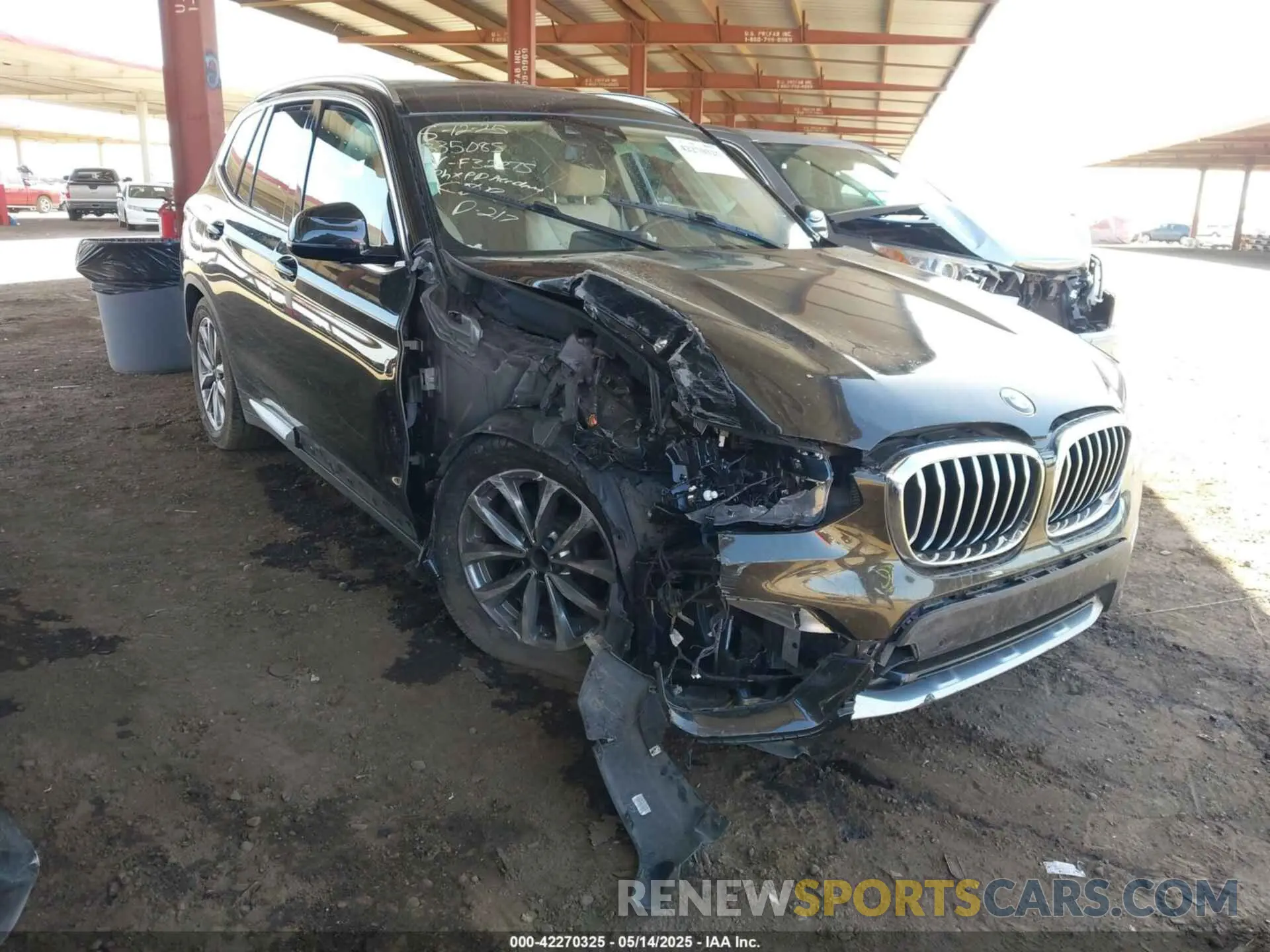 6 Фотография поврежденного автомобиля 5UXTR7C54KLF32275 BMW X3 2019
