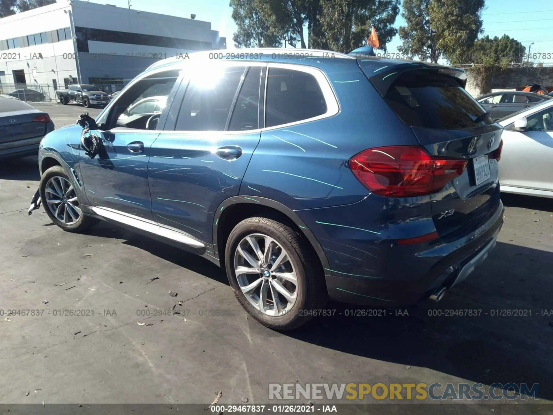 3 Photograph of a damaged car 5UXTR7C54KLR48601 BMW X3 2019