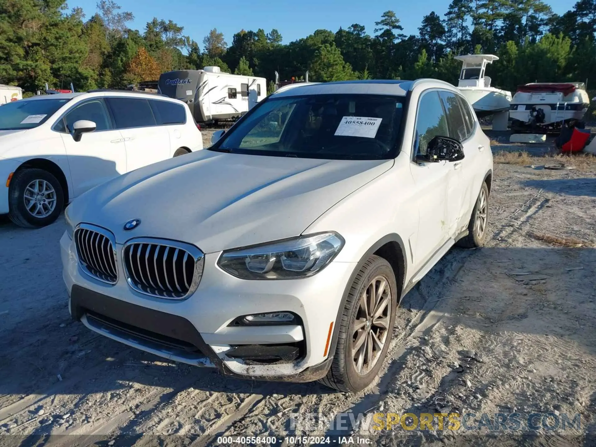 2 Фотография поврежденного автомобиля 5UXTR7C54KLR52440 BMW X3 2019