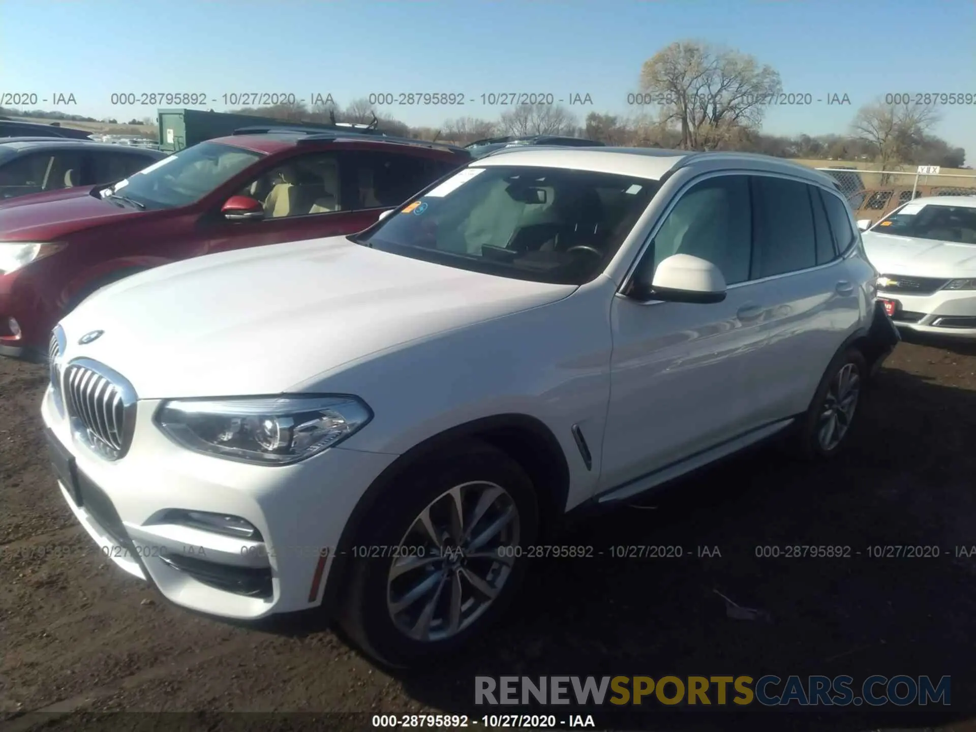 2 Photograph of a damaged car 5UXTR7C55KLE94331 BMW X3 2019