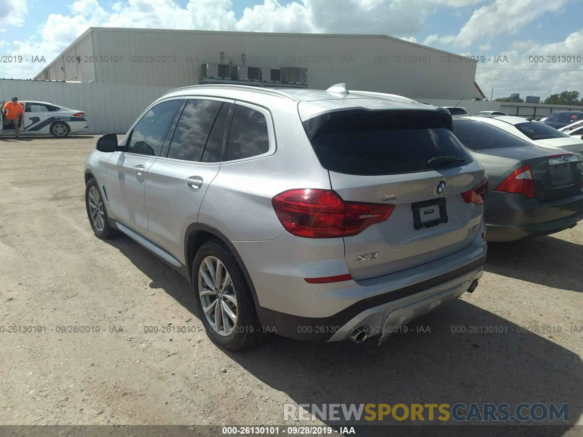3 Photograph of a damaged car 5UXTR7C55KLF25738 BMW X3 2019